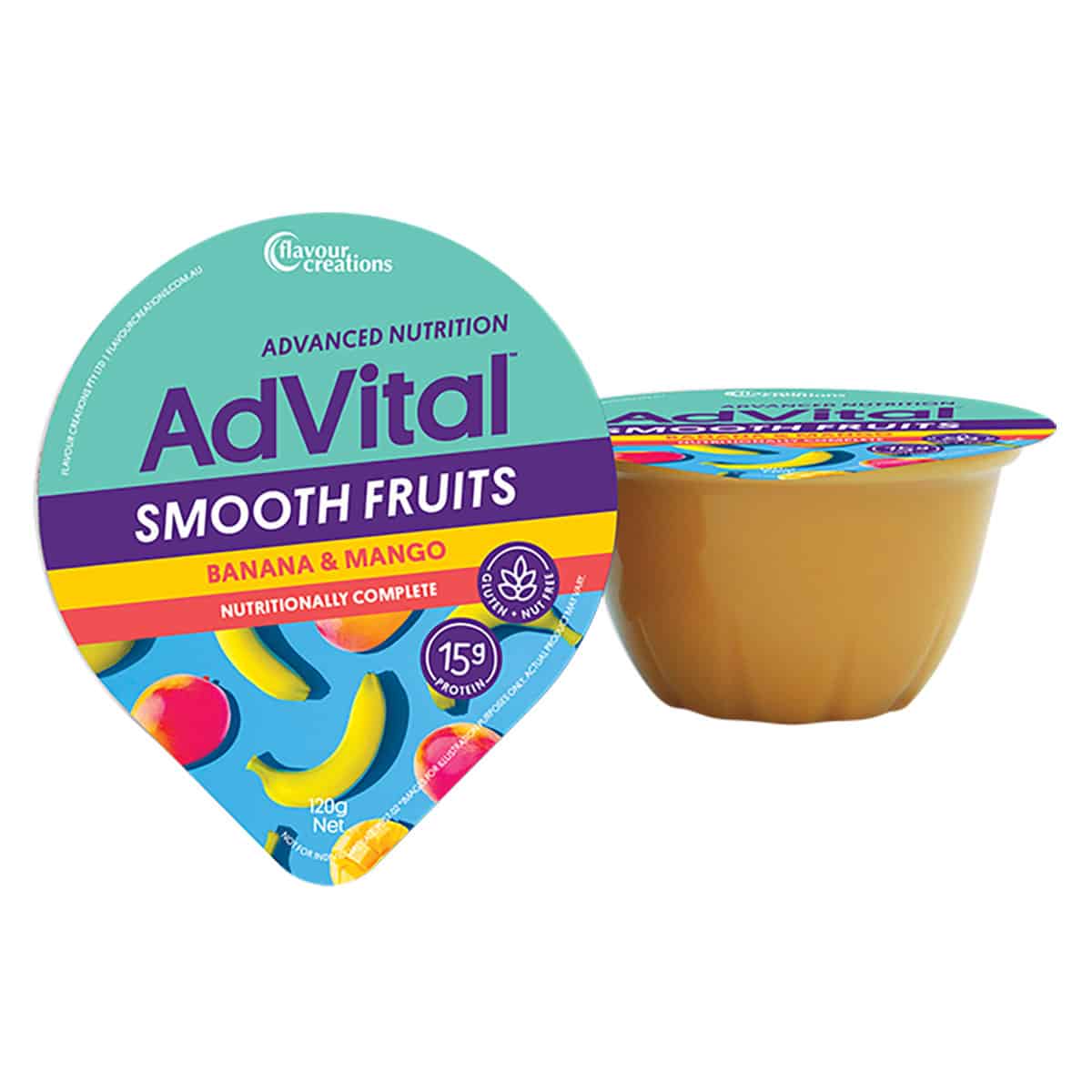 Banana and Mango Nutritionally Complete Smooth Fruits - Flavour Creations