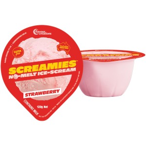 Screamies Classic Strawberry - Living Well Nutrition - Flavour Creations